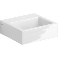 Clou Flush CL0303011 umywalka 28x27 cm prostokątna ścienna-nablatowa biała