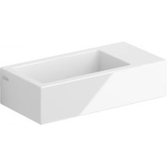 Clou New Flush CL0303031 umywalka 36x18 cm prostokątna ścienna-nablatowa biała