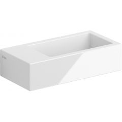Clou New Flush CL0303033 umywalka 36x18 cm prostokątna ścienna-nablatowa biała