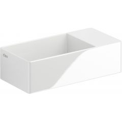 Clou New Flush CL0303430 umywalka 35x18 cm prostokątna ścienna-nablatowa biała