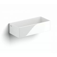 Clou New Flush CL0303431 umywalka 38x18 cm prostokątna ścienna-nablatowa biała