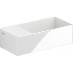 Clou New Flush CL0303432 umywalka 35x18 cm prostokątna ścienna-nablatowa biała