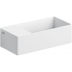 Clou New Flush CL031343202 umywalka 35x18 cm prostokątna ścienna-nablatowa biała
