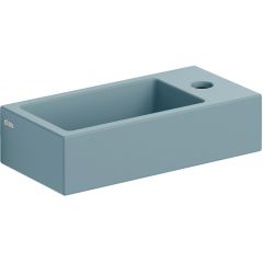 Clou New Flush CL0338030 umywalka 36x18 cm prostokątna ścienna-nablatowa niebieska