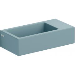 Clou New Flush CL0338031 umywalka 36x18 cm prostokątna ścienna-nablatowa niebieska