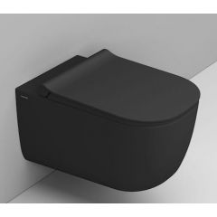 Ceramica Dolomite Mirto D462581 miska wc wisząca bez kołnierza czarny mat