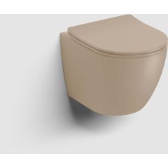 Clou InBe IB04012210234 miska wc z deską wolnoopadającą wisząca bez kołnierza mat