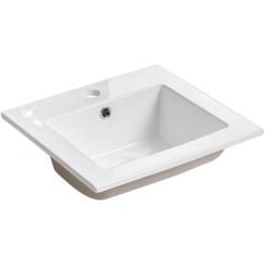 Comad UMCFP9048B/8023 umywalka 42x42 cm kwadratowa meblowa biała