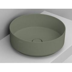 Ceramica Dolomite Noemi D310575 umywalka 44x44 cm okrągła nablatowa zielona