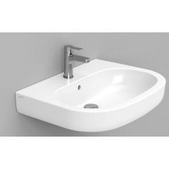 Ceramica Dolomite Mirto D461001 umywalka 68x51 cm owalna ścienna biała