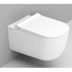 Ceramica Dolomite Mirto D462541 miska wc wisząca bez kołnierza biały mat