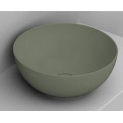 Ceramica Dolomite Noemi D310675 umywalka 44x44 cm okrągła nablatowa zielona