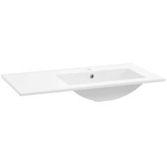 Defra Plan 1729 umywalka 91x46 cm prostokątna meblowa biała
