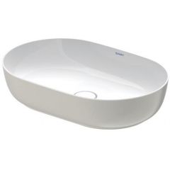 Duravit Luv 0379602300 umywalka 60x40 cm owalna nablatowa biała-szary/kamień