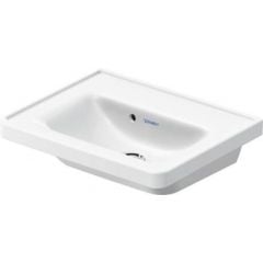 Duravit D-Neo 0742500060 umywalka 50x40 cm prostokątna ścienna-meblowa biała