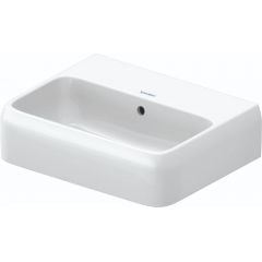 Duravit Qatego 0746450060 umywalka 45x35 cm prostokątna nablatowa biała