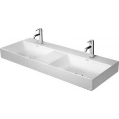 Duravit DuraSquare 23531200411 umywalka 120x47 cm prostokątna ścienna-meblowa-podwójna biała