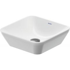 Duravit D-Neo 2397400070 umywalka 40x40 cm kwadratowa nablatowa biała