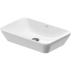 Duravit D-Neo 2397600070 umywalka 60x40 cm prostokątna nablatowa biała