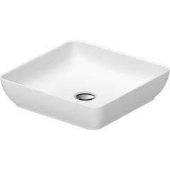 Duravit Sivida 2660013200 umywalka 40x40 cm kwadratowa nablatowa biała