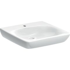 Geberit Selnova Comfort 502771007 umywalka 60x55 cm prostokątna dla niepełnosprawnych biała