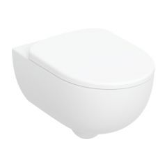 Geberit Selnova Premium 502793001 miska wc z deską wolnoopadającą wisząca bez kołnierza biały połysk
