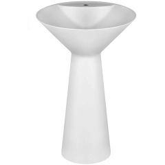 Gessi Cono 45907521 umywalka 54.6x54.6 cm okrągła wolnostojąca biała