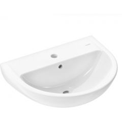Hansgrohe GladeLake S 60101450 umywalka 55x45 cm półokrągła ścienna biała