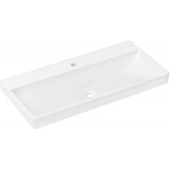 Hansgrohe Xelu Q 60321450 umywalka 100x48 cm prostokątna ścienna-meblowa biała