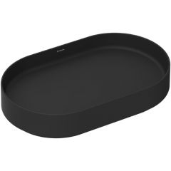 Hansgrohe Xuniva Evo U 60325670 umywalka 65x40 cm owalna nablatowa czarna