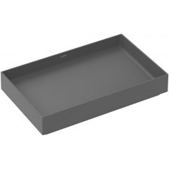 Hansgrohe Xuniva Evo E 60326760 umywalka 65x40 cm prostokątna nablatowa szary/kamień