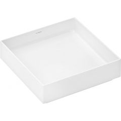 Hansgrohe Xuniva Evo E 63007450 umywalka 40x40 cm kwadratowa nablatowa biała