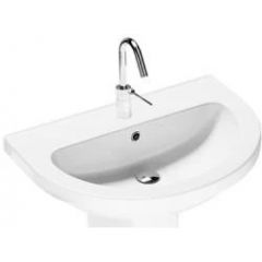 Hatria Erika Pro Q 00YXJE01 umywalka 62x46 cm owalna ścienna biała