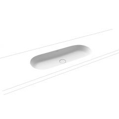 Kaldewei Centro 903306003711 umywalka 91x38 cm owalna podblatowa biała