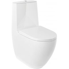 Kludi Resa D 24WCB0543 miska kompakt wc ze spłukiwaniem wirowym biały