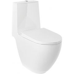 Kludi Resa D 24WCB0643 miska kompakt wc ze spłukiwaniem wirowym biały