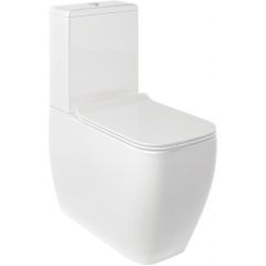 Kludi Resa C 28WCB0543 miska kompakt wc ze spłukiwaniem wirowym biały