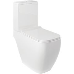 Kludi Resa C 28WCB0643 miska kompakt wc ze spłukiwaniem wirowym biały