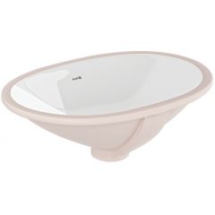 Kludi Resa 59W0143 umywalka 39.5x26 cm owalna podblatowa biała