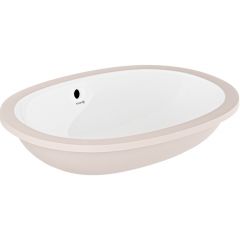 Kludi Resa 59W0343 umywalka 50x36 cm owalna podblatowa biała