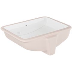 Kludi Resa 59W0543 umywalka 46.5x31 cm prostokątna podblatowa biała