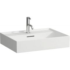 Laufen Kartell H8103337571041 umywalka 60x46 cm prostokątna ścienna-meblowa biała