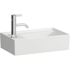 Laufen Kartell H8153354001111 umywalka 46x28 cm prostokątna ścienna biała