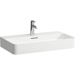 Laufen Val H8162850001091 umywalka 75x42 cm prostokątna ścienna-nablatowa biała