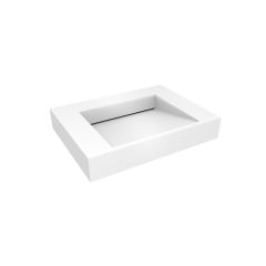 Oltens Stila 40000000 umywalka 60x45 cm prostokątna ścienna biała