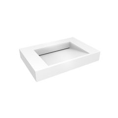 Oltens Stila 40001000 umywalka 80x45 cm prostokątna ścienna biała