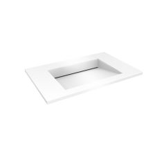 Oltens Stila 40202000 umywalka 90x45 cm prostokątna meblowa biała