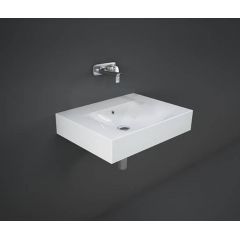 Rak Ceramics Des DESWB06100AWHA umywalka 61x46 cm prostokątna ścienna biała