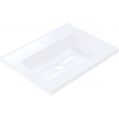 Ruvetti Ivana DOLIVA60 umywalka 60x45 cm prostokątna wpuszczana biała