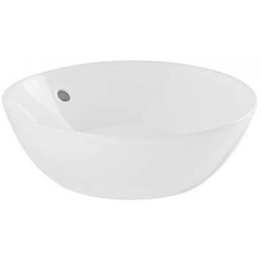 Sanindusa Sanlife 136379004 umywalka 38x38 cm okrągła nablatowa biała